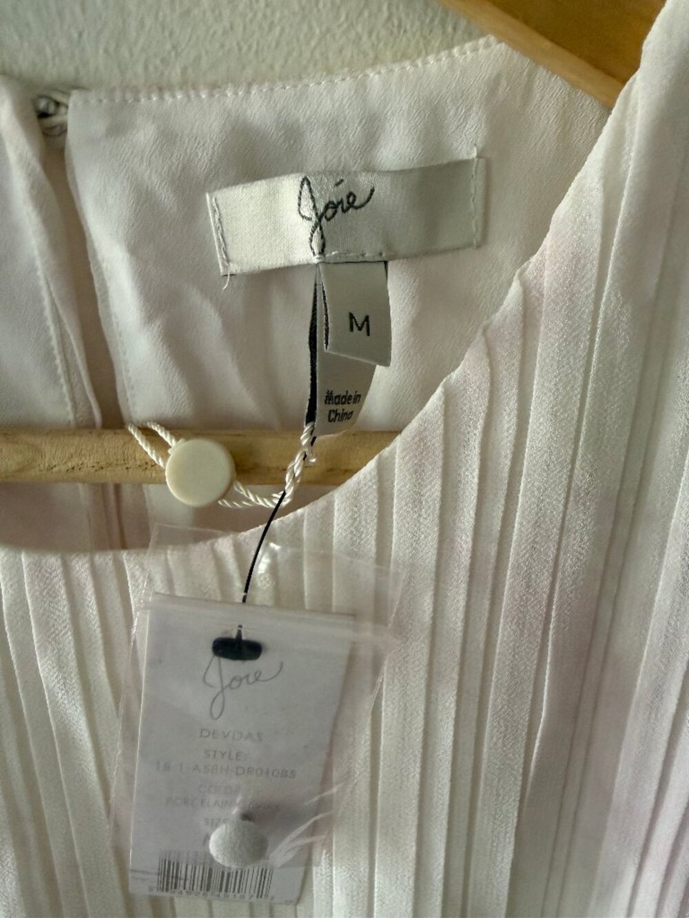 Joie | NWT Accordian Pleat Sleeveless Asymmetrical Formal Summer Dress | Medium - Picture 6 of 10